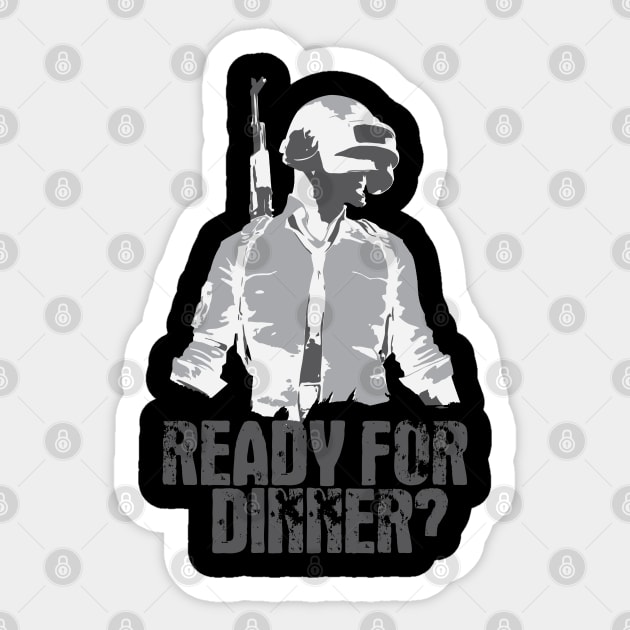 PUBG Sticker by TeePixelate